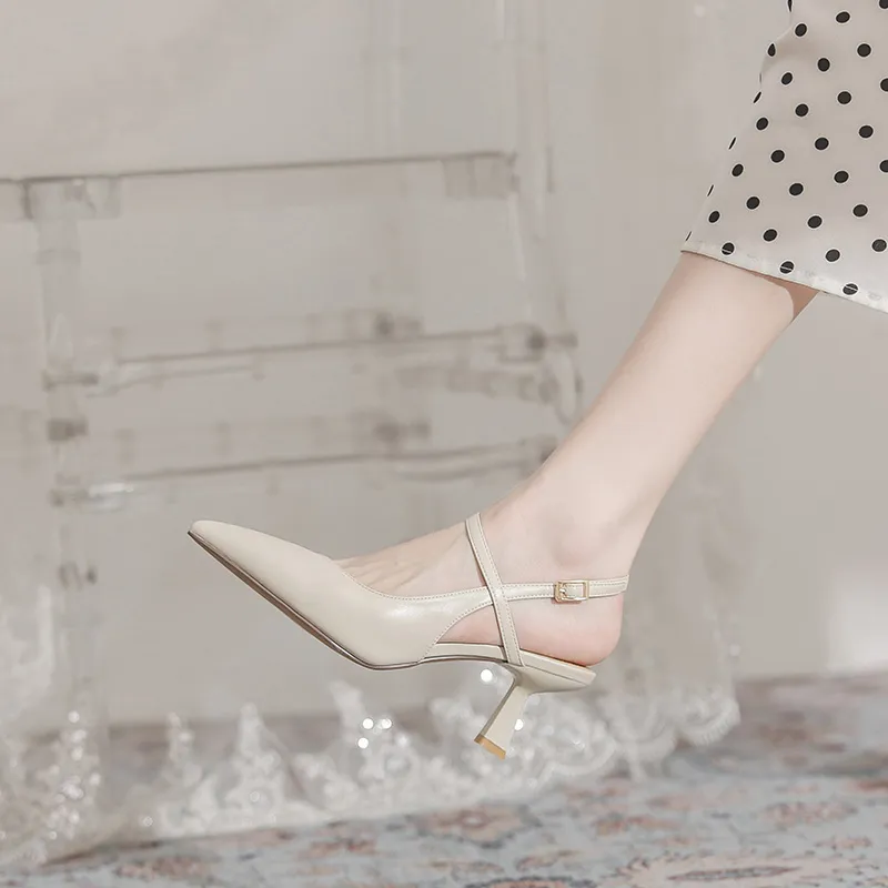 TATAYA Slim Heel High Heels 6cm Women's-1