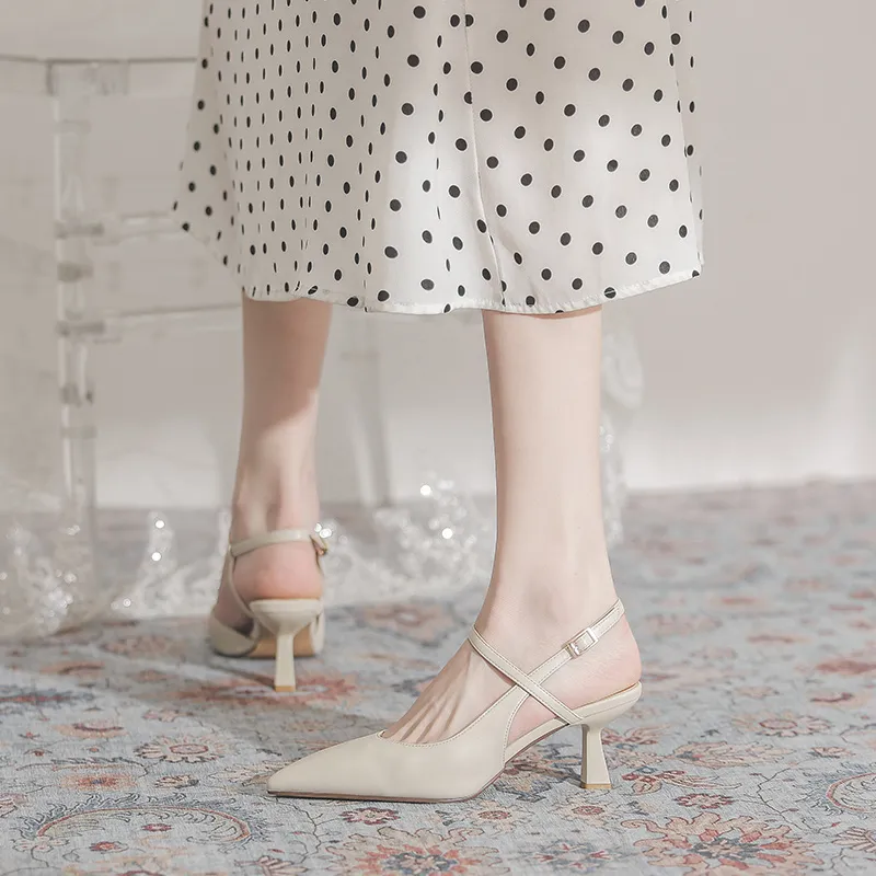 TATAYA Slim Heel High Heels 6cm Women's-4