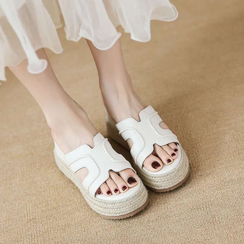 TATAYA Rubber Sole Abrasion Resistant Slide Slippers Women's-9