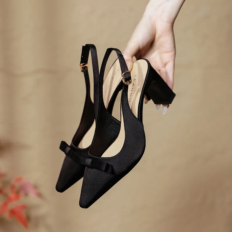TATAYA Chunky Heel High Heels Women's-11