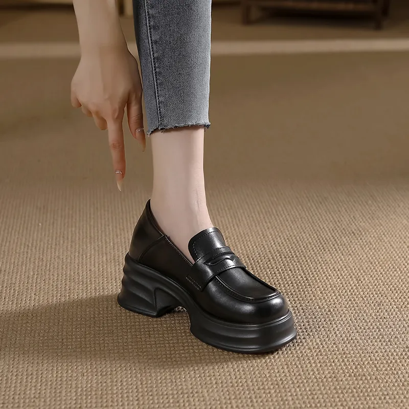 TATAYA Loafers Women's Black-6