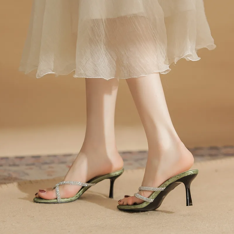 TATAYA Rubber Sole Slide Slippers Women's-8
