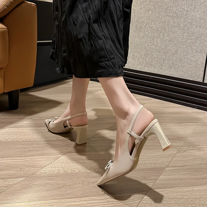 TATAYA Chunky Heel High Heels 6cm Women's-6
