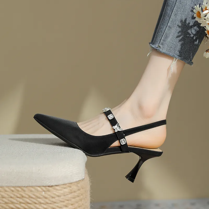 TATAYA Slim Heel High Heels 7cm-6