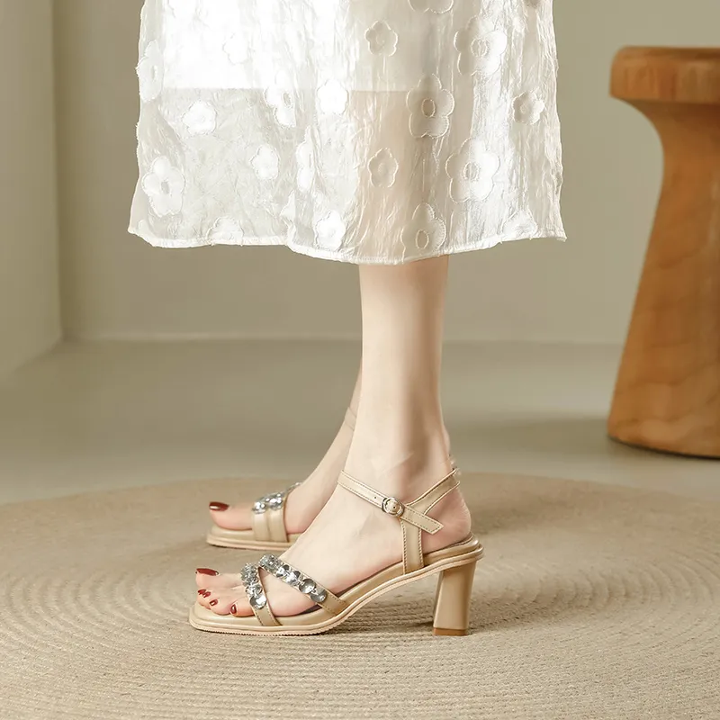TATAYA One Strap Sandals 6cm Women's-9