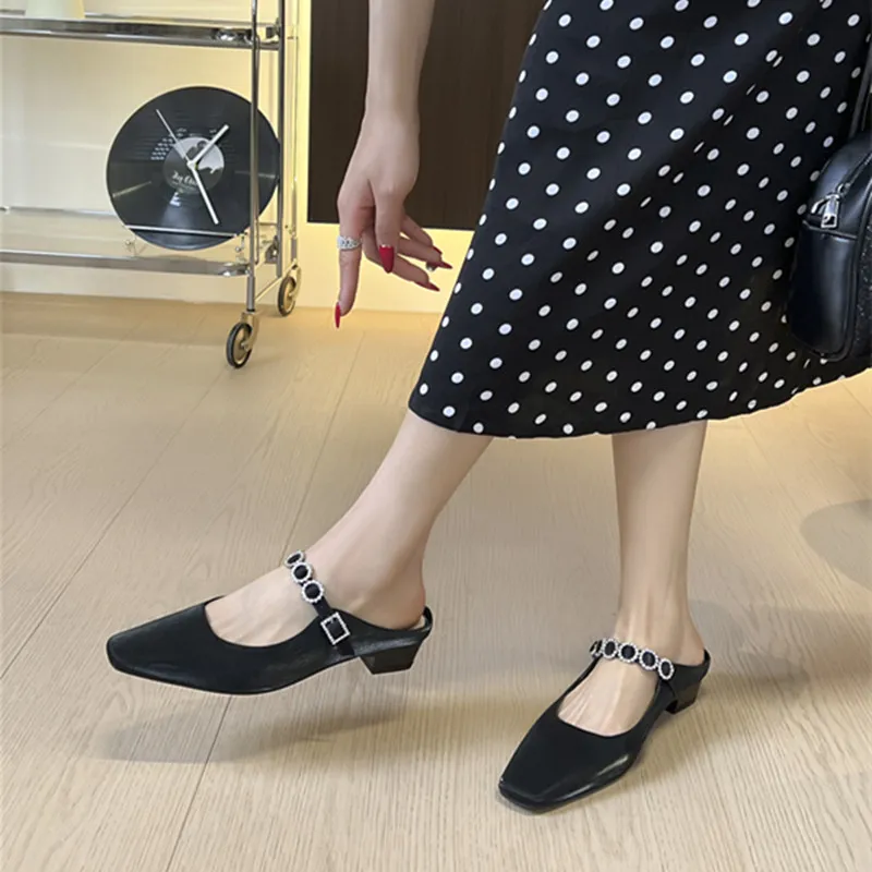 TATAYA Abrasion Resistant Closed Toe Slippers Women's-5