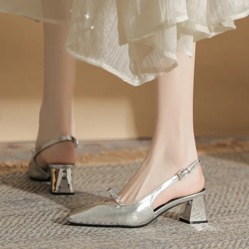 TATAYA Chunky Heel High Heels 5cm Women's-9