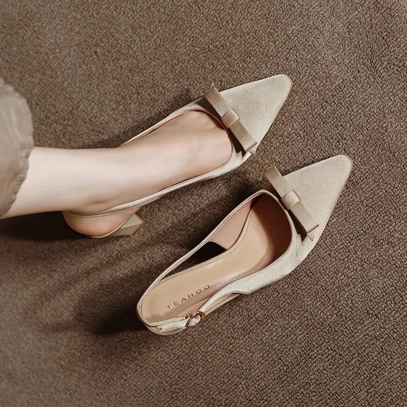 TATAYA Chunky Heel High Heels Women's-14