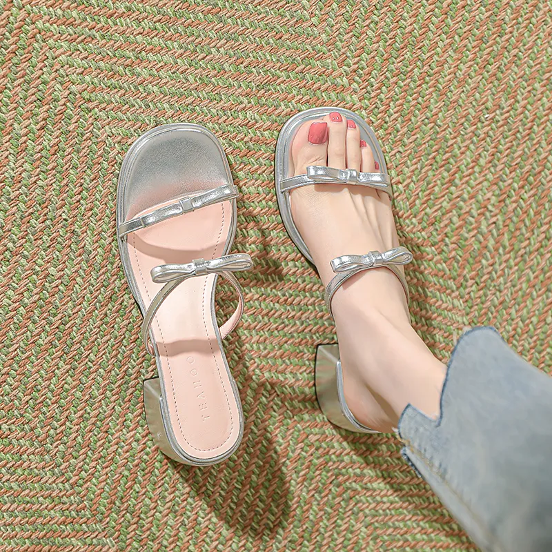 TATAYA Rubber Sole Abrasion Resistant Slide Slippers Women's-2