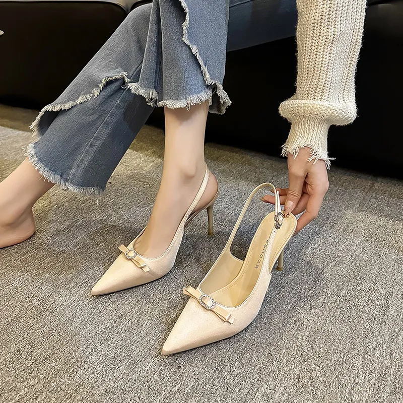 TATAYA Slim Heel High Heels 8cm Women's-1