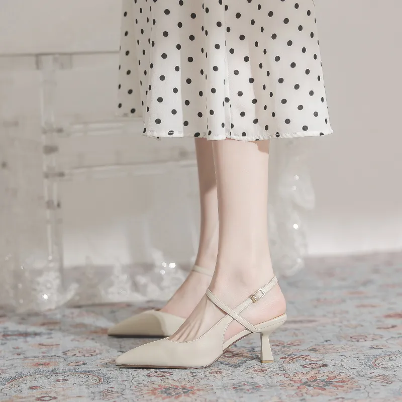 TATAYA Slim Heel High Heels 6cm Women's-3