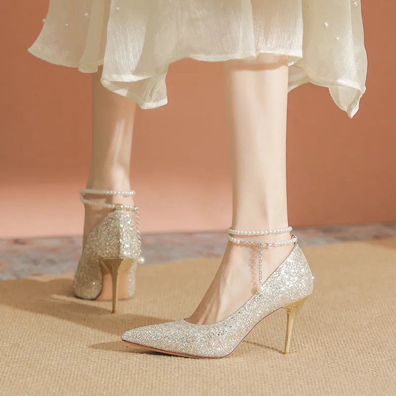 TATAYA Slim Heel High Heels 8.5cm Women's-9