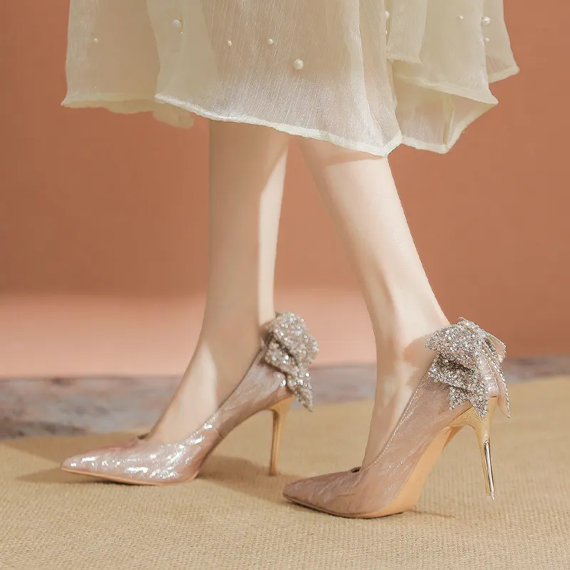TATAYA Slim Heel High Heels 8cm Women's-8