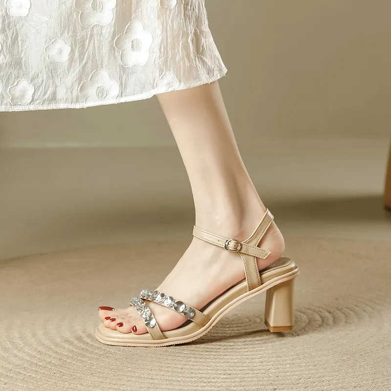 TATAYA One Strap Sandals 6cm Women's-10