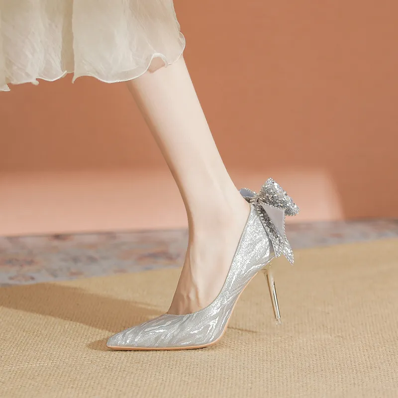 TATAYA Slim Heel High Heels 8cm Women's-1