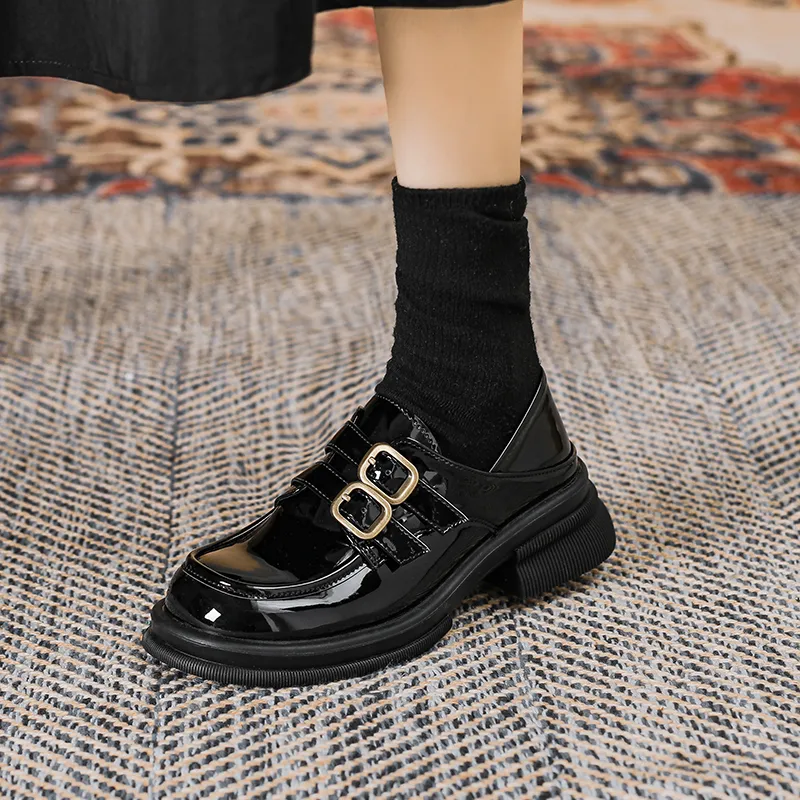TATAYA Loafers Women's Black Matte-1