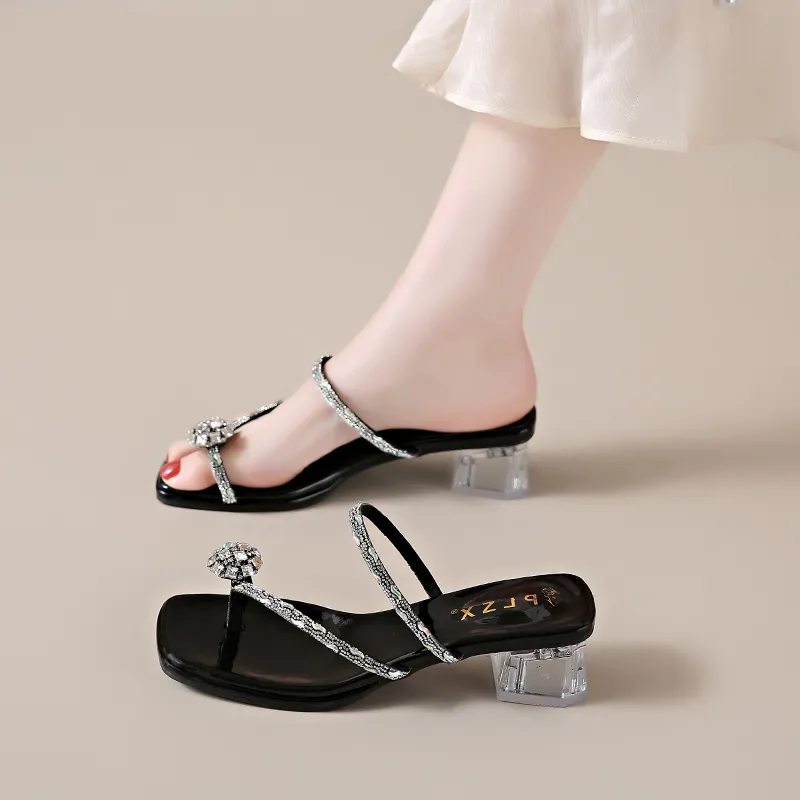 TATAYA Rubber Sole Slip Resistant Slide Slippers Women's-11