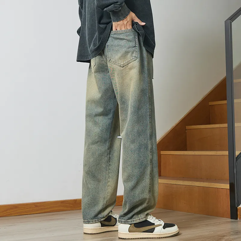 CASAMIA Jeans Unisex Vintage Blue-5