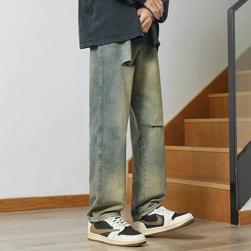 CASAMIA Jeans Unisex Vintage Blue-4