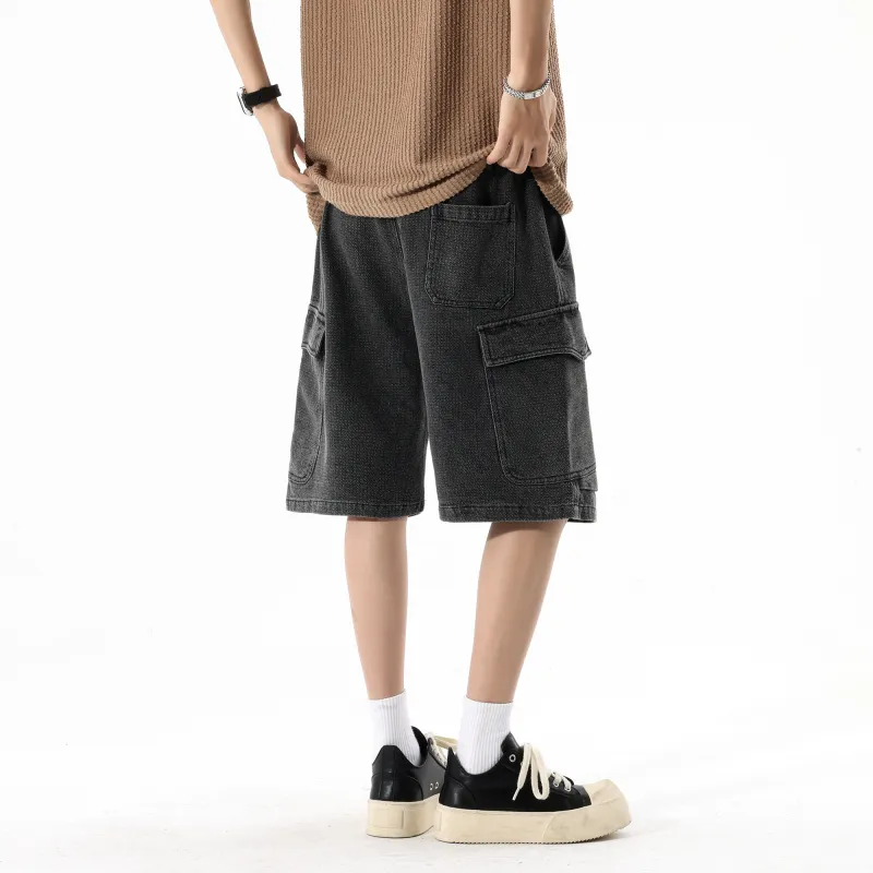 ZNTN Denim Shorts Unisex-4