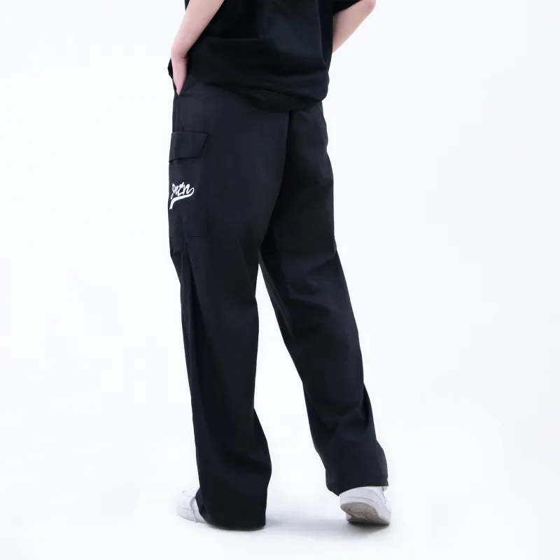 ZNTN Casual Pants Unisex Black-3