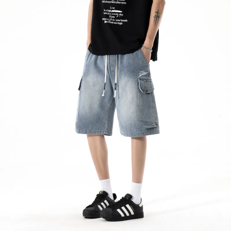 ZNTN Denim Shorts Unisex-8