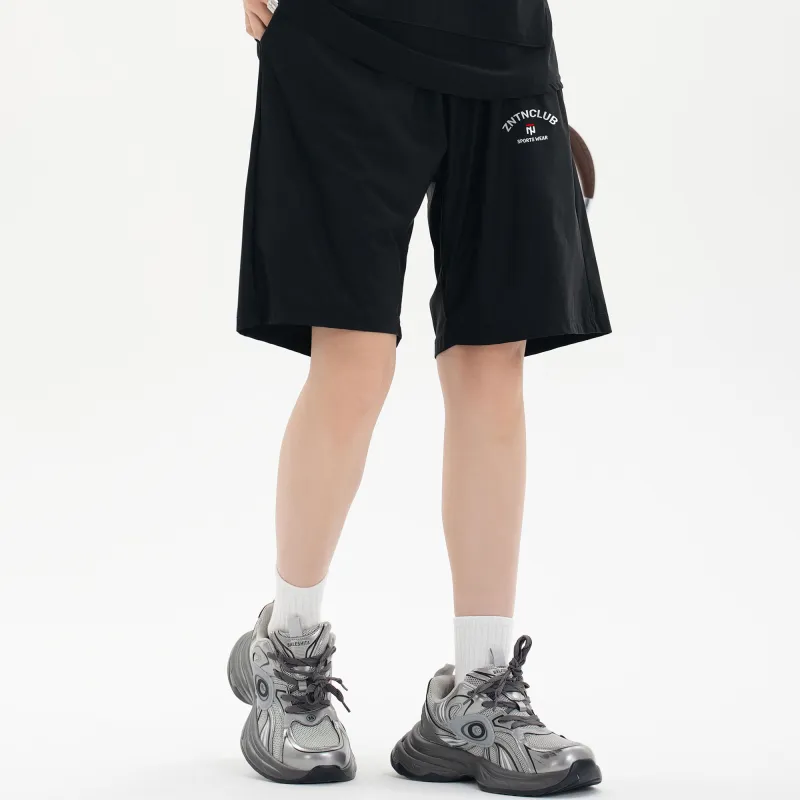 ZNTN Casual Shorts Unisex Black-3