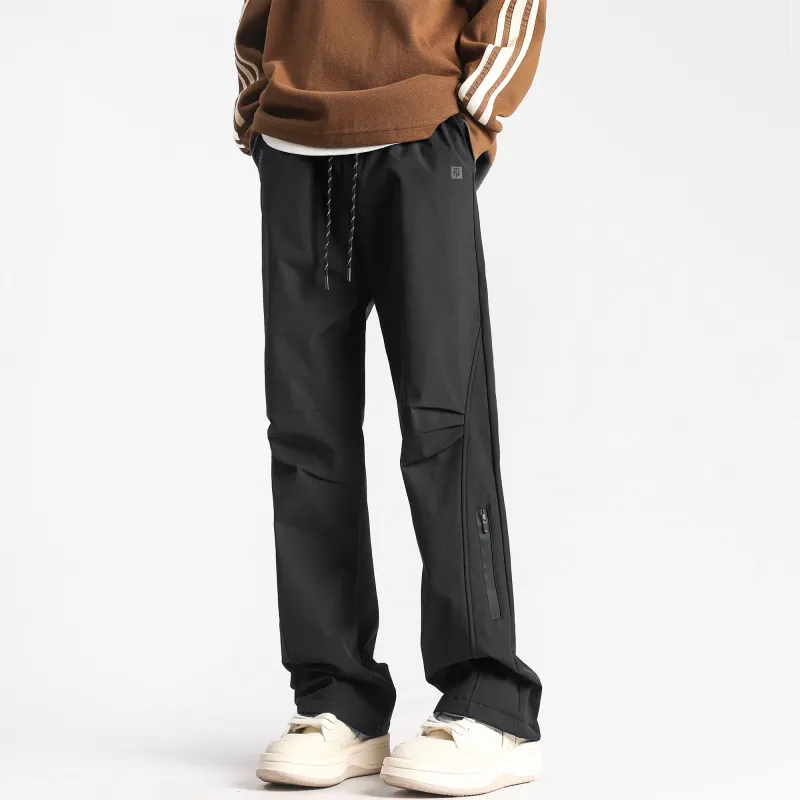 ZNTN Casual Pants Unisex Black-4