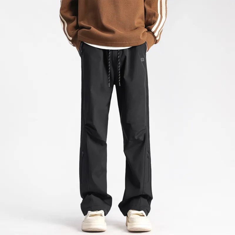 ZNTN Casual Pants Unisex Black-2