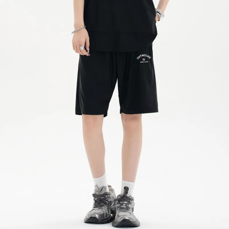 ZNTN Casual Shorts Unisex Black-2