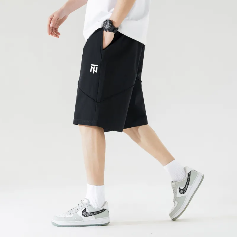 ZNTN Casual Shorts Men Black-6