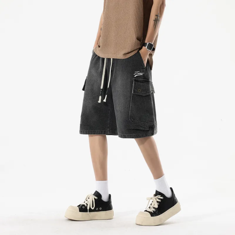 ZNTN Denim Shorts Unisex-3