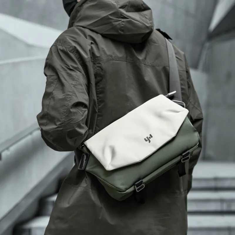 MOYYI Oxford Crossbody Bags Tubas Unisex Black/Green/-30