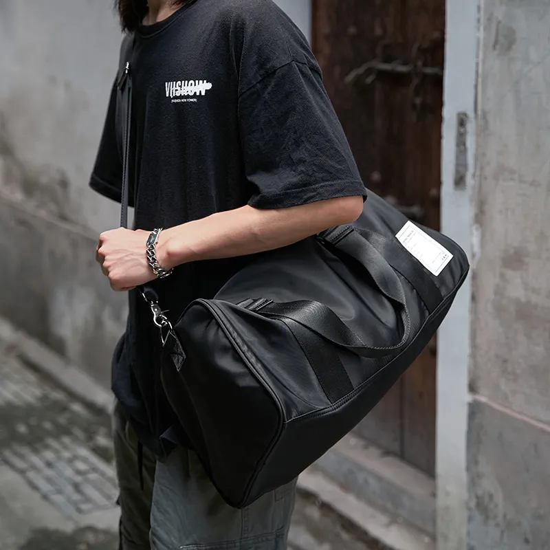 MOYYI Oxford Travel Bag 22L Unisex Black-6
