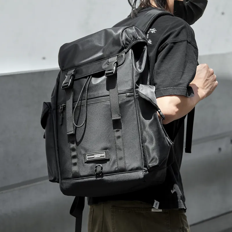 MOYYI Oxford Laptop Backpack Regular Men's Black-3