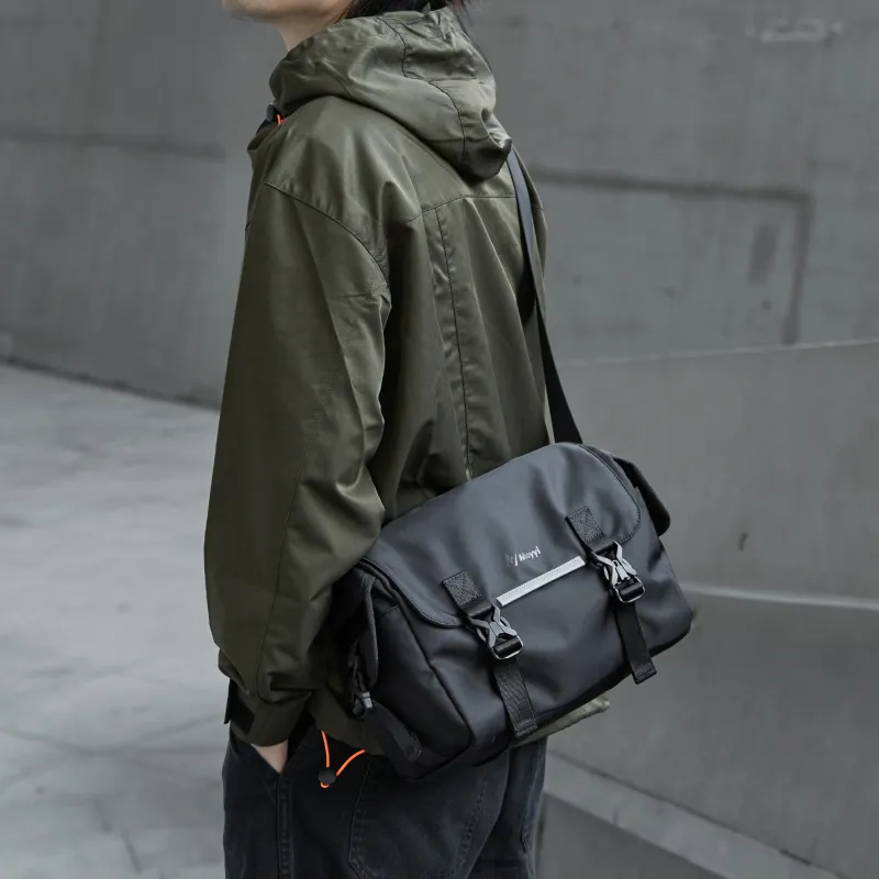 MOYYI Oxford Crossbody Bag Regular Men's Black-3