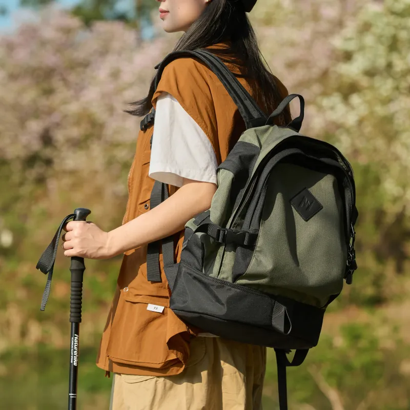 MOYYI Oxford Backpack Regular Unisex Army Green-6