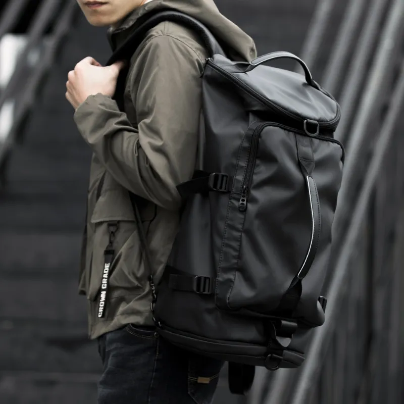 MOYYI Oxford Travel Bag 35L Men's Black-6