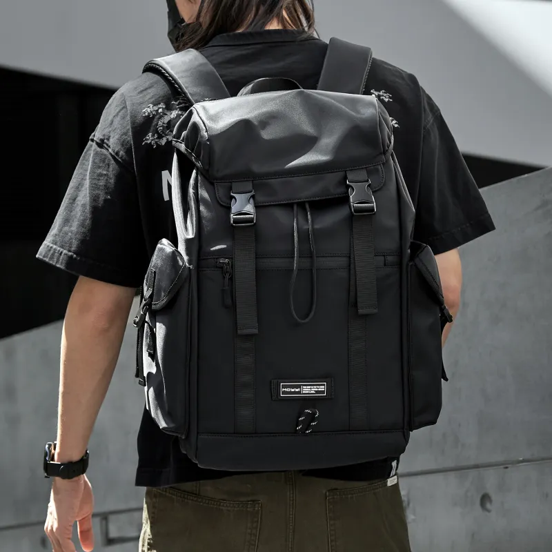 MOYYI Oxford Laptop Backpack Regular Men's Black-6