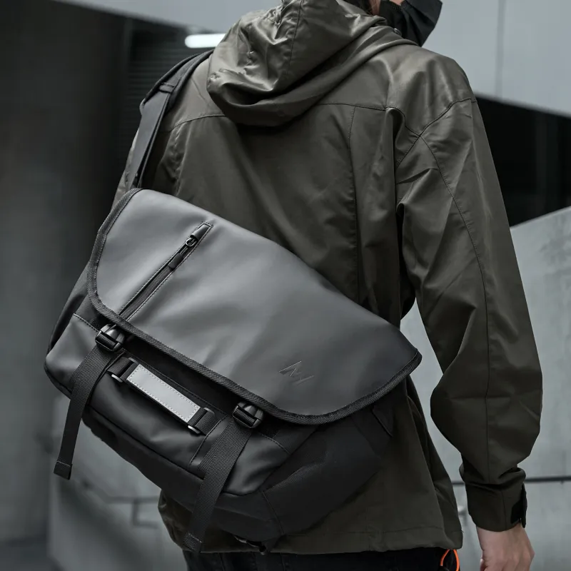 MOYYI Oxford Crossbody Bag Regular Men's Black-6