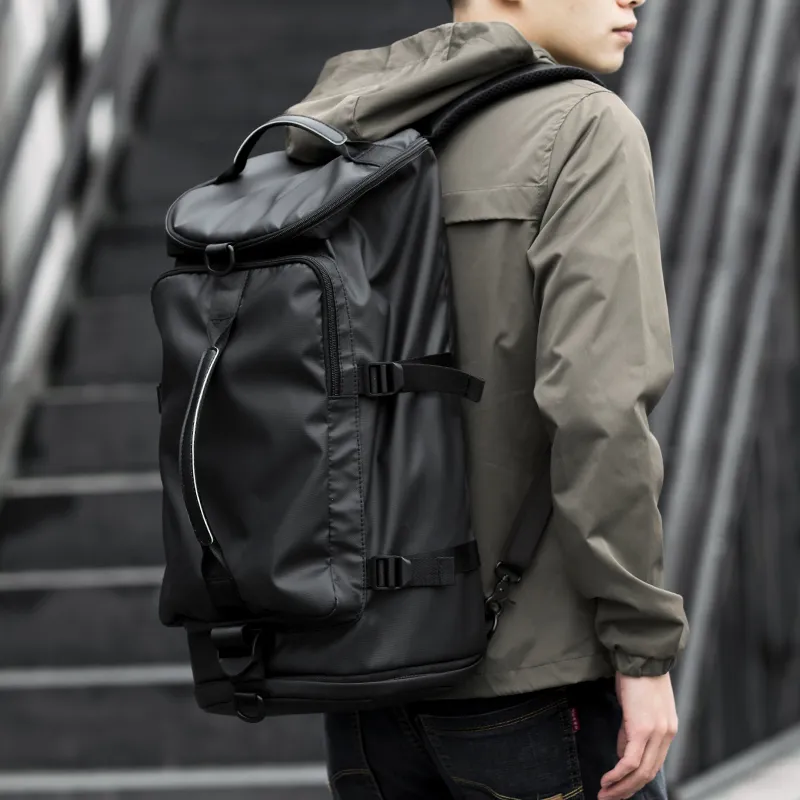 MOYYI Oxford Travel Bag 35L Men's Black-7