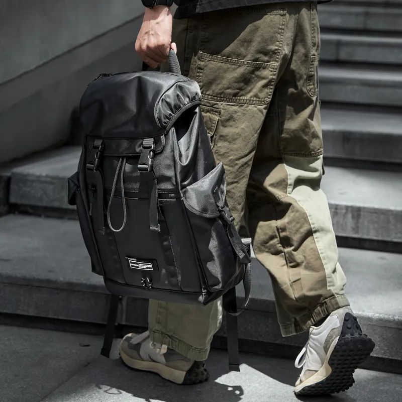 MOYYI Oxford Laptop Backpack Regular Men's Black-7