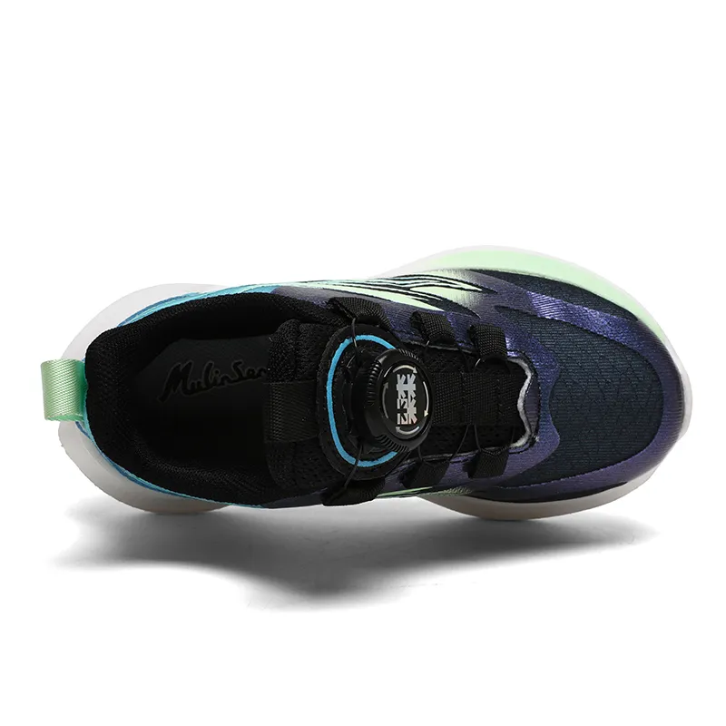 Mulinsen Slip Resistant Cushioning Abrasion Resistant Rebound Low Top Kids' Running Shoes Kids'-4