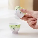 Floral Tea Cup _ Bell Cup