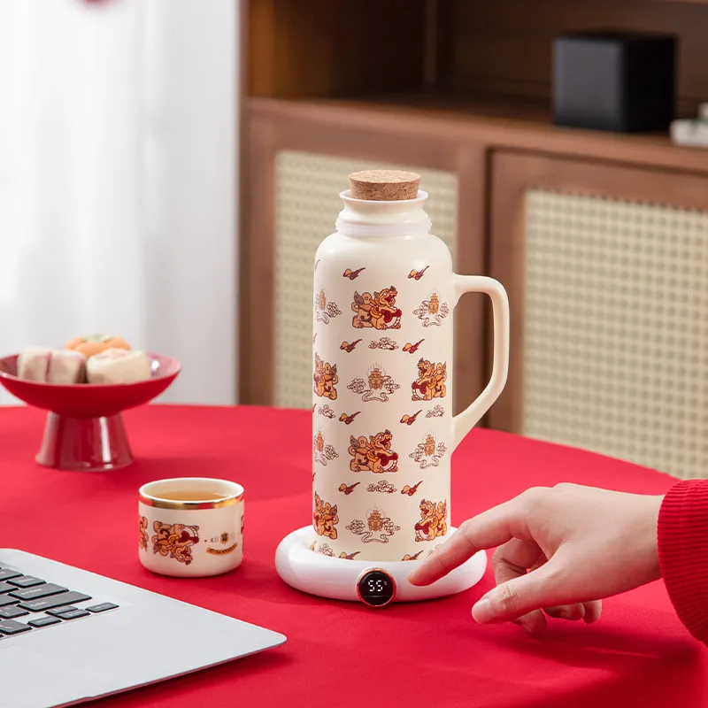 Mr Nanshan Ceramic Vacuum Flask Gongfu Tea Set Premium Box Set-0