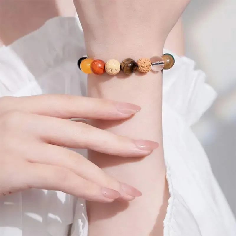Ryukyu Bodhi Root Bracelets Unisex-3