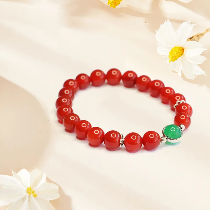 Ryukyu Natural Agate Bracelets Women's-2