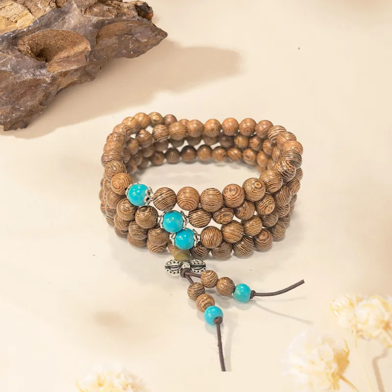 Ryukyu Redwood Wooden Bracelets Unisex-8