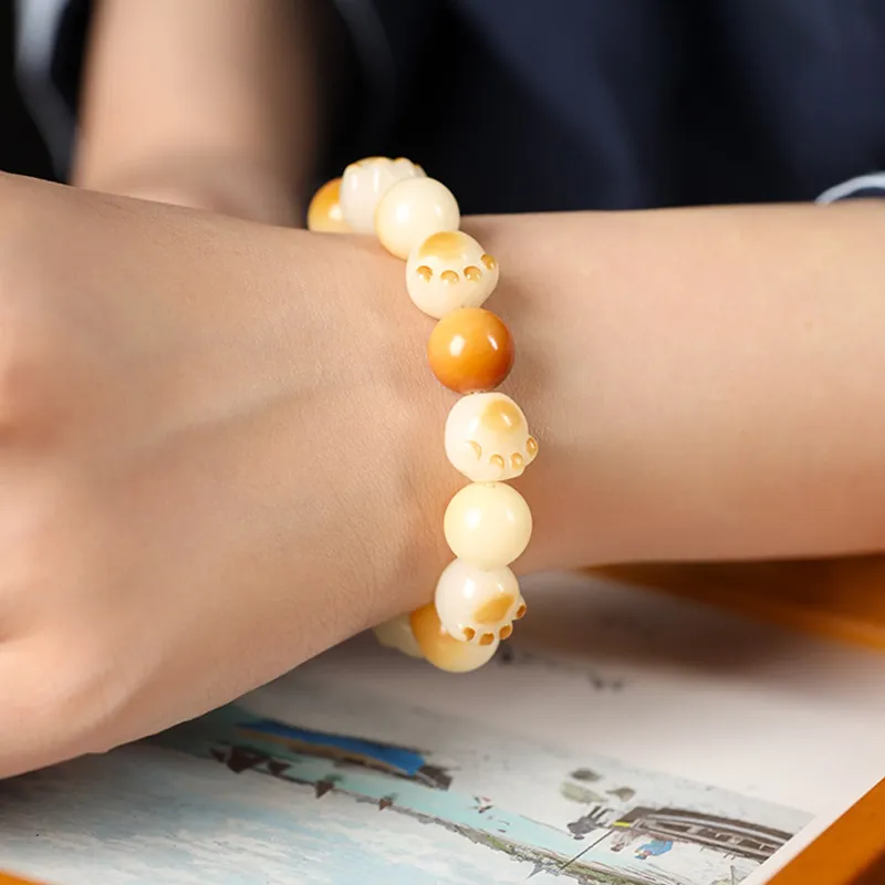 Ryukyu Bodhi Root Bracelets Unisex-5