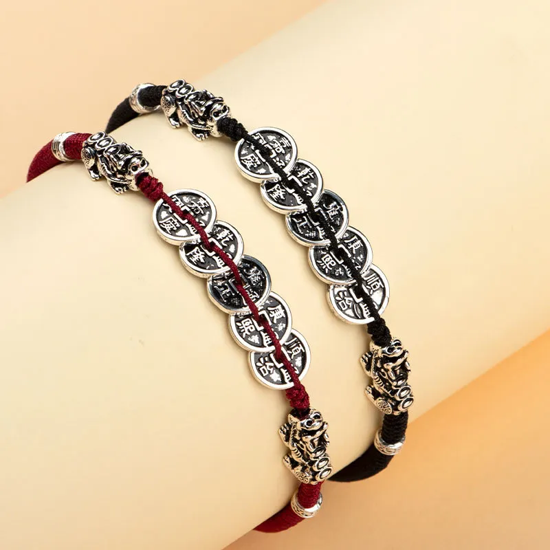 Ryukyu Alloy Rope Bracelets Unisex-2
